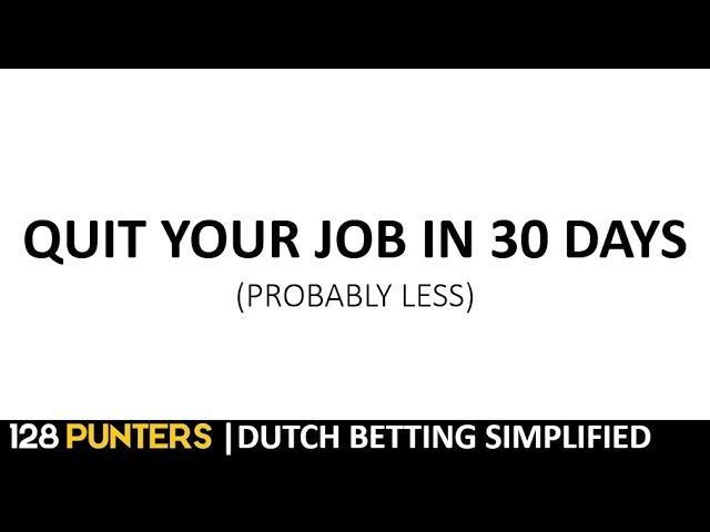 128PUNTERS - DUTCH BETTING SIMPLIFIED