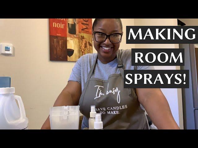 Make Room Sprays With Me | Testing Formulas | Simple Room Spray Recipes!