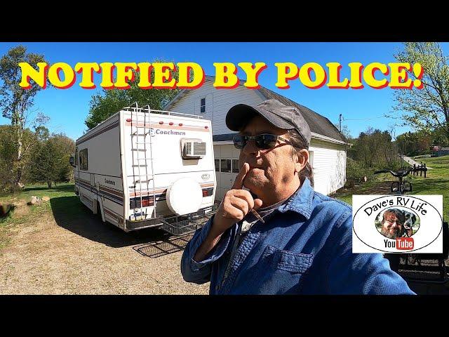 MOVING DAY IS HERE! - A Visit From The Police Have Changed My Plans! - Changing RVs Begin Today!