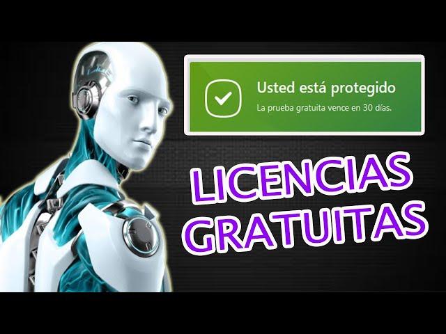  Generar y ACTIVAR Licencias para Antivirus ESET NOD32 y SMART SECURITY | LICENCIAS ORIGINALES 2024