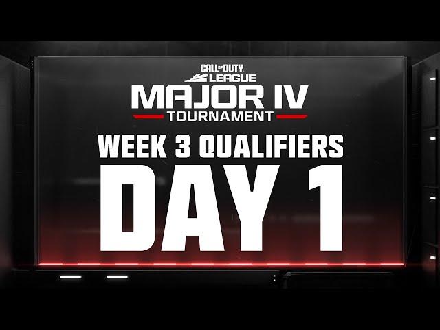 [Co-Stream] Call of Duty League Major IV Qualifiers | Week 3 Day 1