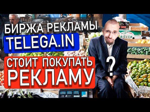 Биржа рекламы Telega.in - Стоит ли покупать рекламу?