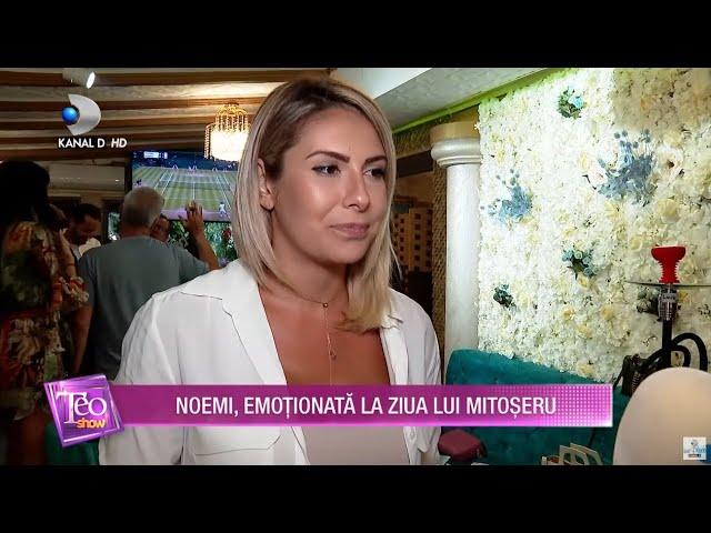 Teo Show - Distractie si lacrimi, la ziua lui Mihai Mitoseru! NOEMI, PRIMA APARITIE DUPA DIVORT!