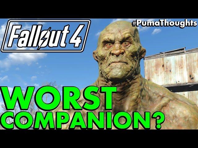 Who is the Worst Companion or Follower in Fallout 4 (Survival) #PumaThoughts