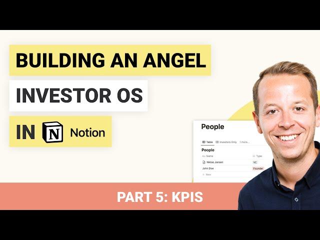 Building an Angel Investor OS in Notion | Part 5: KPIs