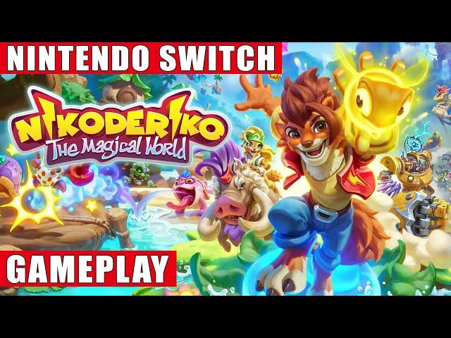 Nikoderiko: The Magical World Nintendo Switch Gameplay