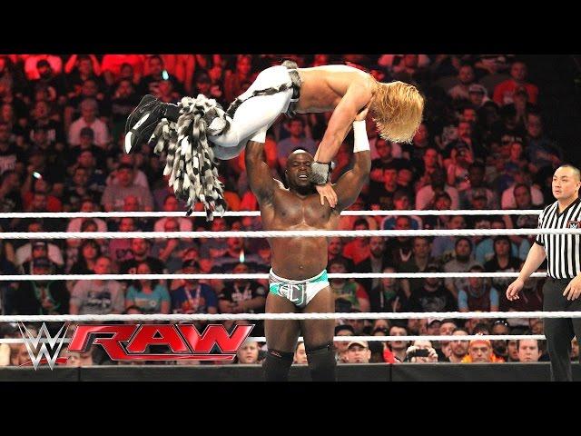 Apollo Crews vs. Tyler Breeze: Raw, April 4, 2016