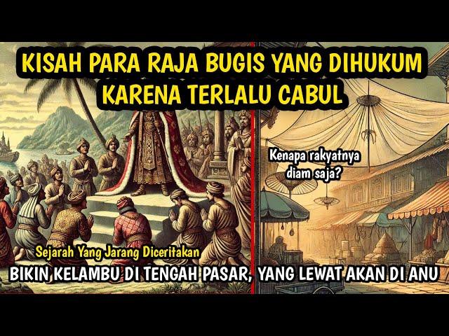 KISAH RAJA BUGIS YANG DIHUKUM KARENA TERLALU CABUL