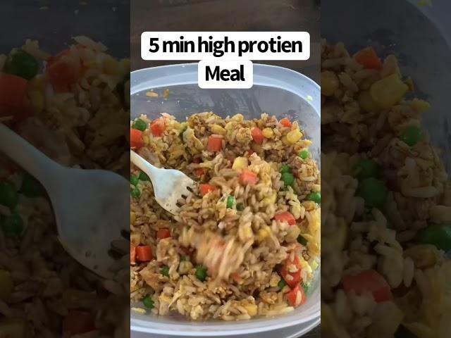 5 min high protein lunch