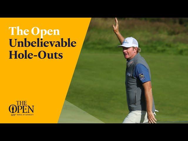 UNBELIEVABLE Hole Outs | The 149th Open