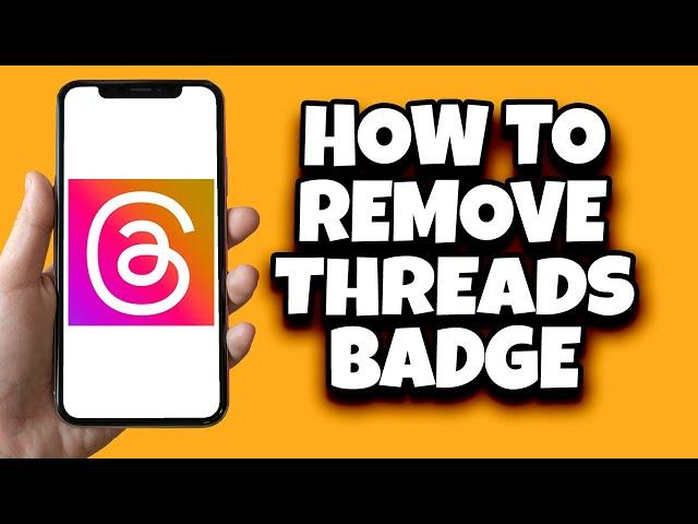 How To Remove Threads Badge From Your Instagram Profile (Quickly)