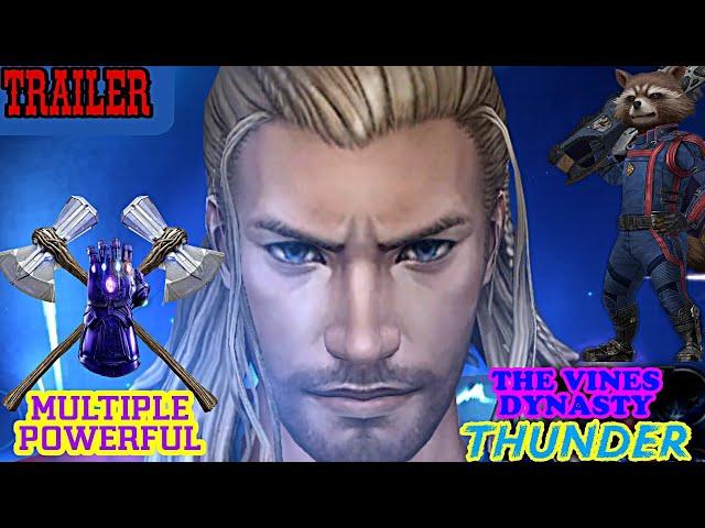 The Vines Dynasty Thunder  TRAILER Mr GAMER VINES Hindi Marvel future fight