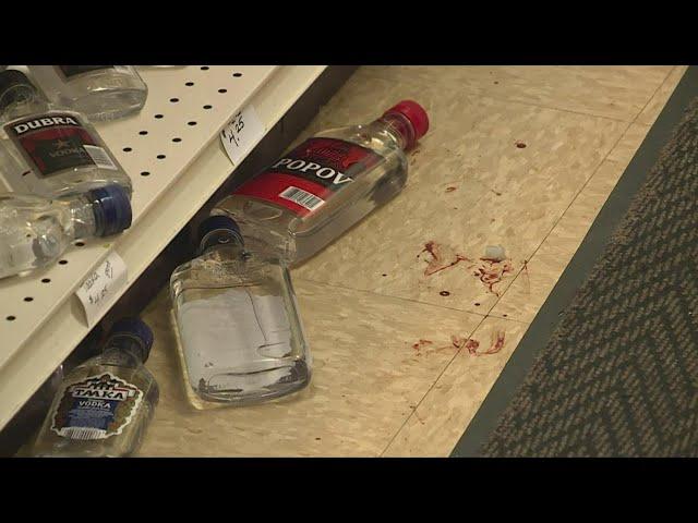 Four arrested after liquor store altercation sends Enfield officer to hospital