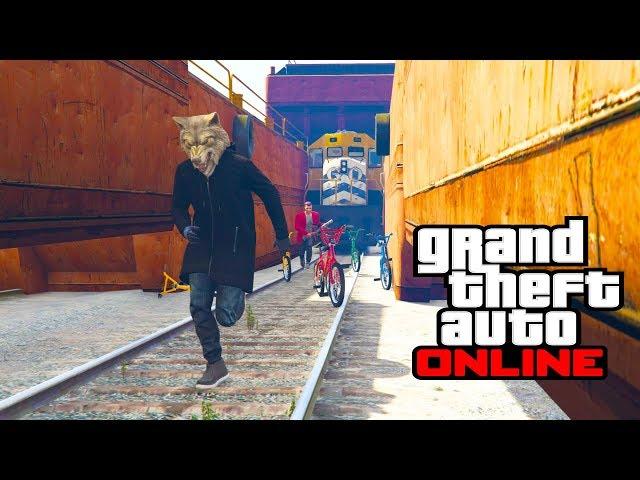 ¡RUNNERS VS TREN MOD HACK! - NO TENGO SALIDA!!! - GTA ONLINE | ALKIMYSTA