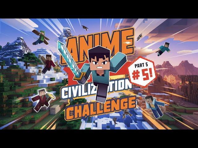 15 Anime Minecraft Biome Challenge: Civilization Showdown Part15 #rkgaming411 #minecraft