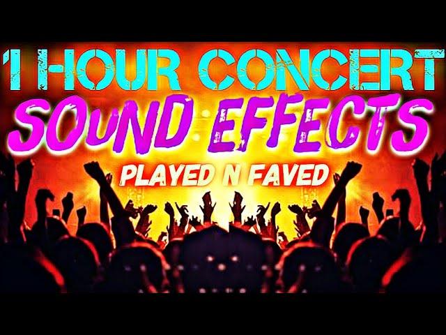 1 Hour Concert Sound Effects / Stage Applause / Screaming / Shouting / Stadium Crowds / Royalty Free