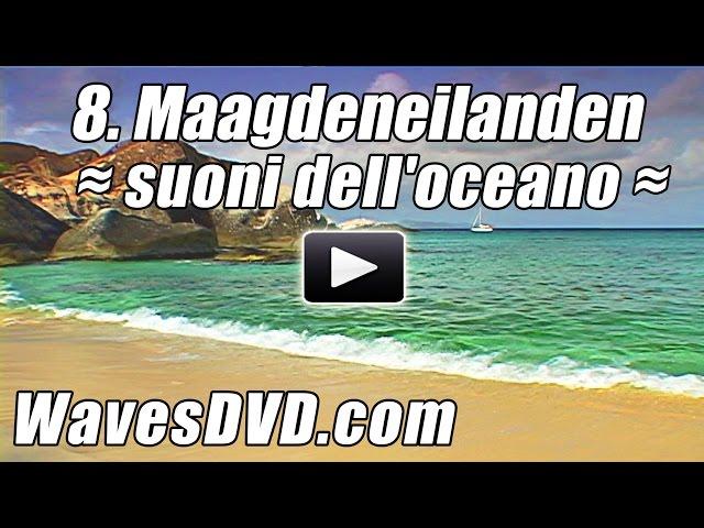 8 - Beste Maagdeneilanden Stranden DVD ontspanning natuur video's Oceaan geluiden ontspannen strand