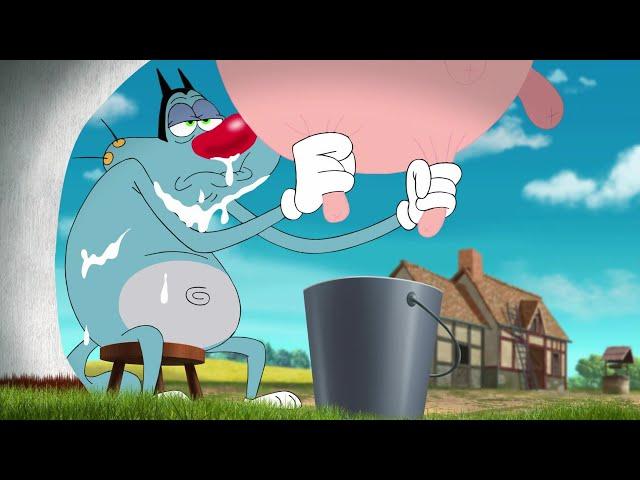 हिंदी Oggy and the Cockroaches  ऑगी और गायें Hindi Cartoons for Kids