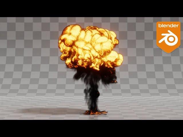 Blender Tutorial - Creating a Simple Explosion Simulation