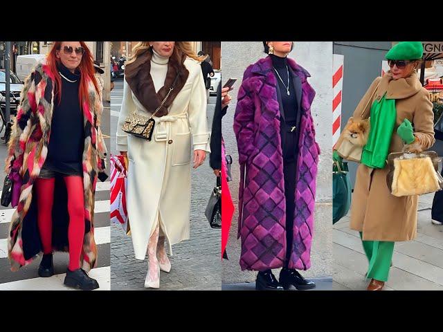 ITALIAN STREET STYLE WINTER 2025 | ELEGANCE, CHIC OUTFITS TRENDS | MILAN FASHION LOOKS