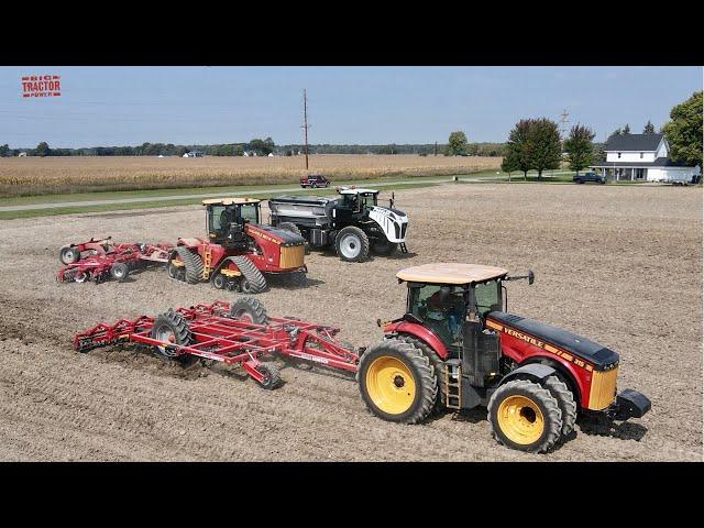 VERSATILE Tractors Working on Fall Tillage