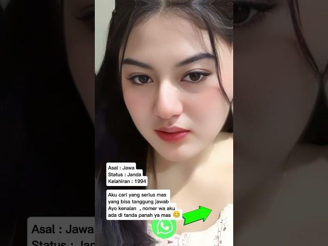 Status janda'''aku ingin cari jodoh yg serius dan setia