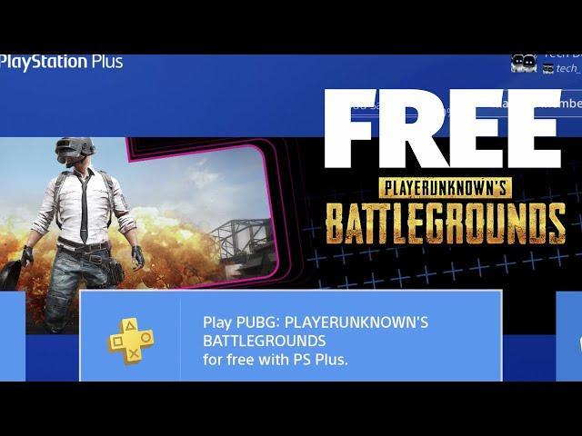 How to Download: PUBG / PLAYERUNKNOWN'S BATTLEGROUNDS for FREE on PlayStation | PS4