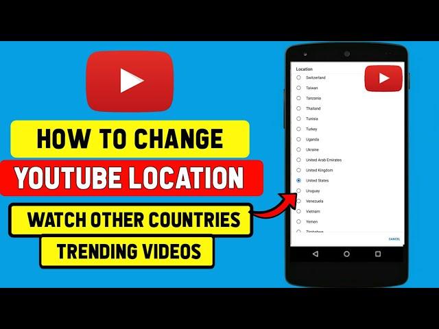 How to Change YouTube Location/Country & Watch Other Countries Trending Videos [2020]