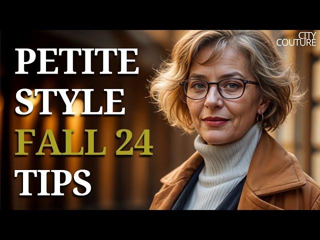 Flattering Fall Fashion for Petite 50+ Women