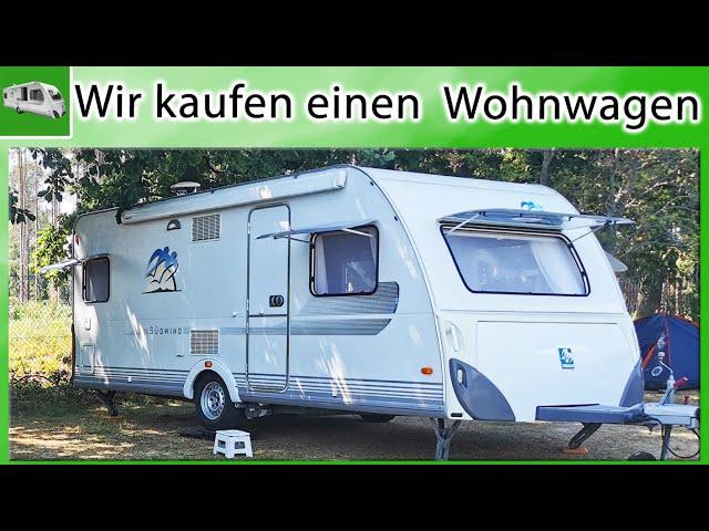 Wir kaufen einen Wohnwagen | vom Kauf bis zum 1. Trip | Knaus Tabbert Südwind 550UF | mini Roomtour