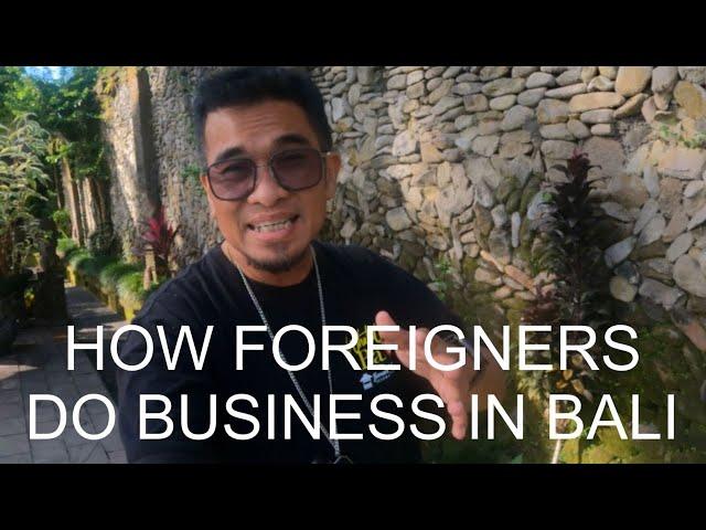 How Foreigners Do Business in Bali - BaliTravel Regulation