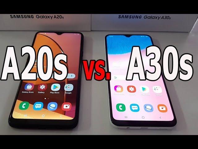 Samsung Galaxy A20s vs. Samsung Galaxy A30s | Speed, Display and Camera Full Tests