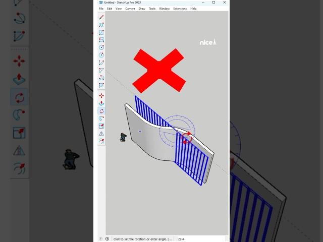 #sketchup How to Use the Copy Along Curve Plugin in SketchUp to Create a Decorative wall! #nicetower