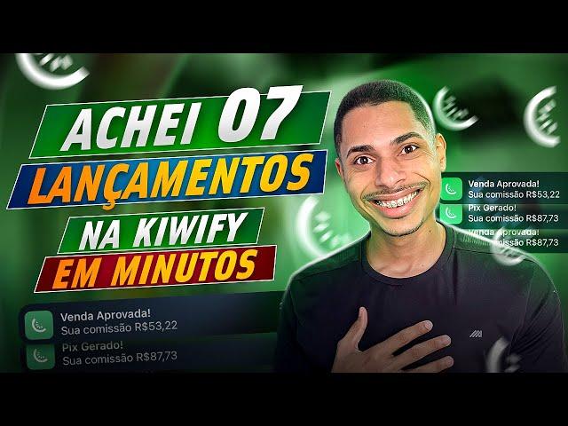 COMO ACHAR LANÇAMENTOS NA KIWIFY COMO AFILIADO