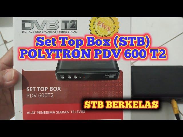 Set Top Box (STB) Polytron PDV 600 T2 Review