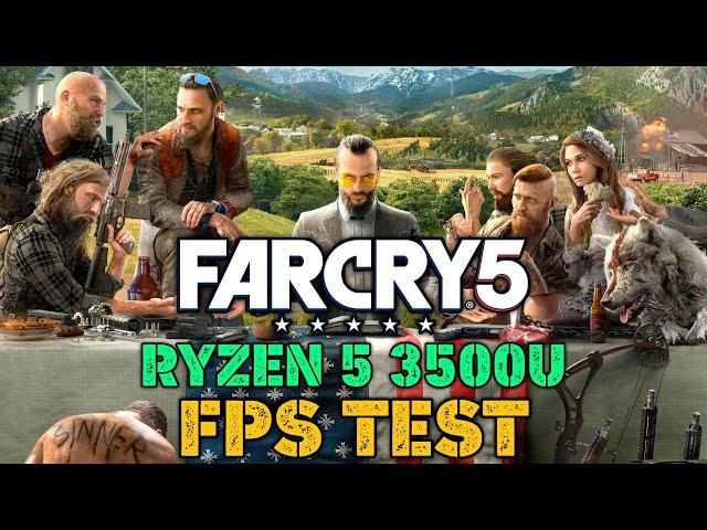 Far Cry 5 Ryzen 5 3500U FPS Test Full Review @TechnoGamerzOfficial | Settings for Low End PC