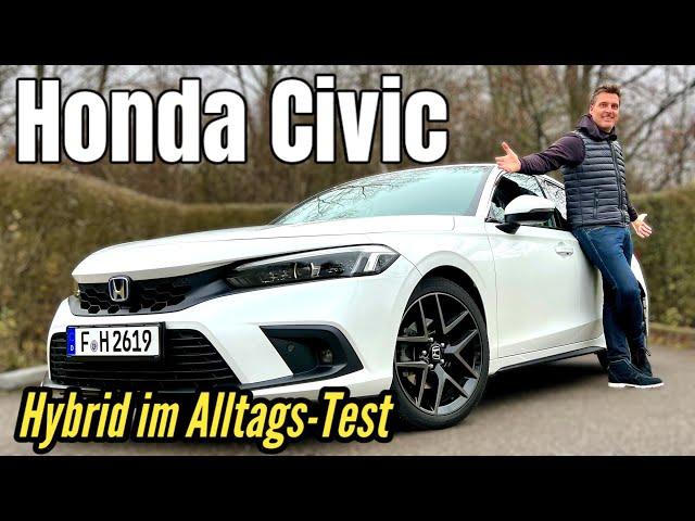 Honda Civic e:HEV: Wie gut ist der Hybrid-Japaner im Alltag? Test | Review | Verbrauch