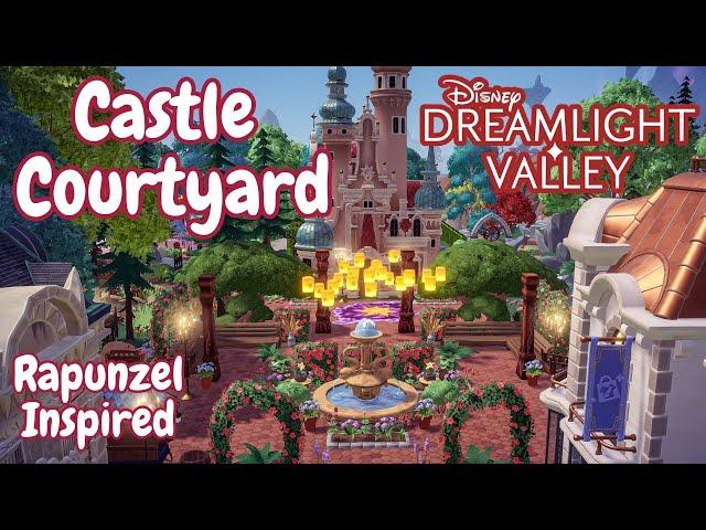 Rapunzel Inspired  Kingdom of Corona Decoration in Disney Dreamlight Valley