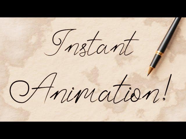 Procedurally Animate Handwriting in Blender | Blender Tutorial