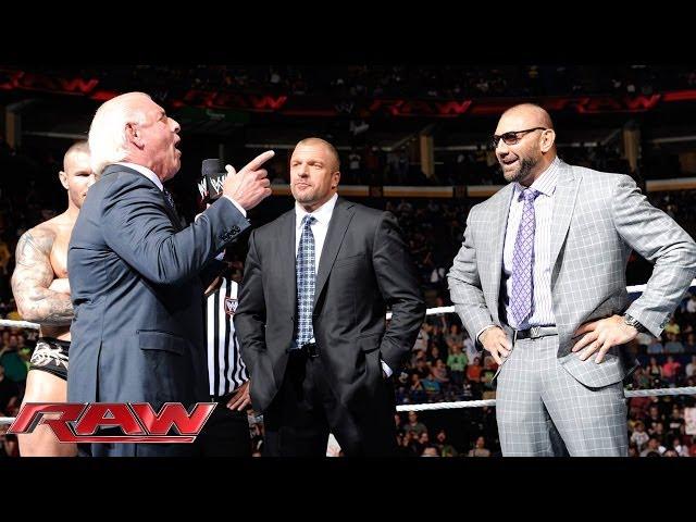 Ric Flair addresses Evolution and The Shield: Raw, April 28, 2014