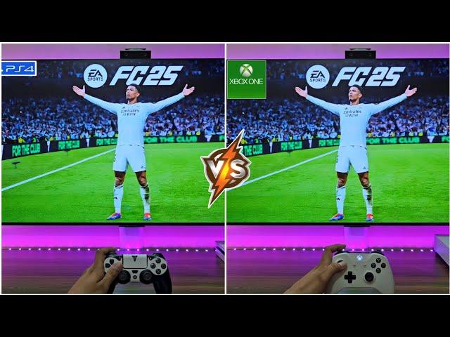 EA FC25 (PS4 Vs Xbox One S)