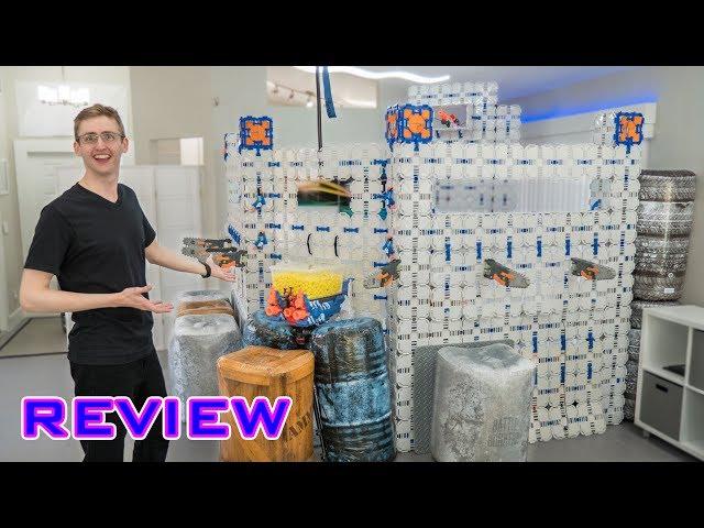 TACTICAL NERF FORT 3.0 | THE ULTIMATE NERF CASTLE!