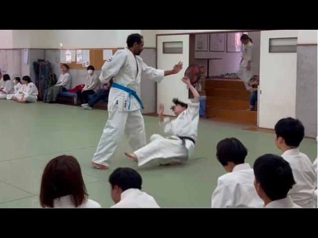 Third belt test in Shōdōkan aikido