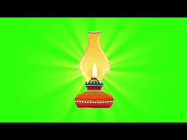 green screen desi lamp