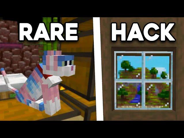 Strange Features, Glitches & Mods in Minecraft...