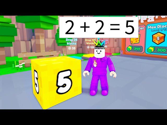 MERGE SIMULATOR Is Good At Math... On Roblox