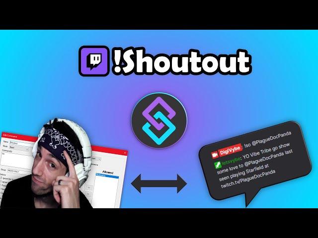 How to Setup Twitch Shout-Out Command Using Streamer Bot