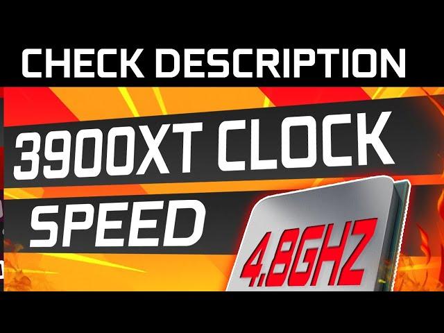 Ryzen 9 3900XT Has the HIGHEST Clock Speeds! 3600XT, 3800XT Specs Revealed!