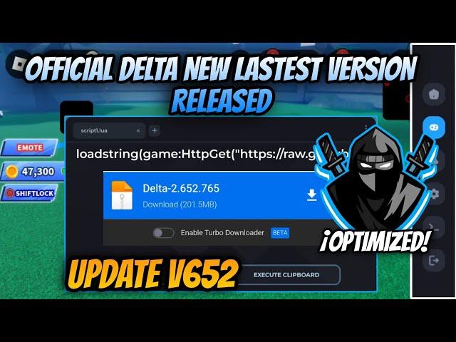 [NEW] DELTA EXECUTOR NEW LAST VERSION V652 RELEASED | NO LAG | PC/MOBILE ROBLOX