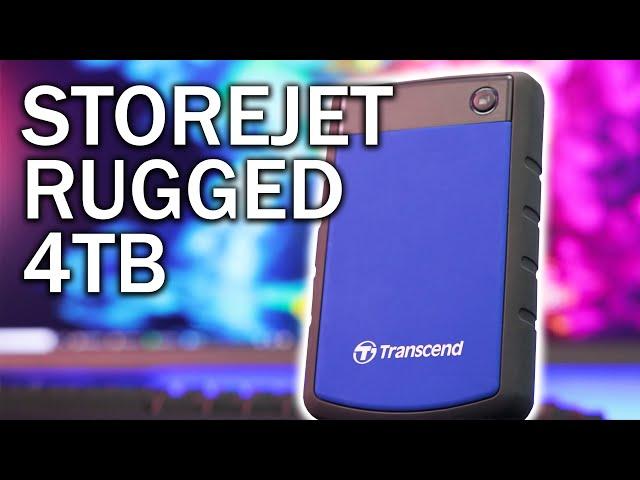 Affordable RUGGED Storage! - Transcend StoreJet 4TB Review! [4K]